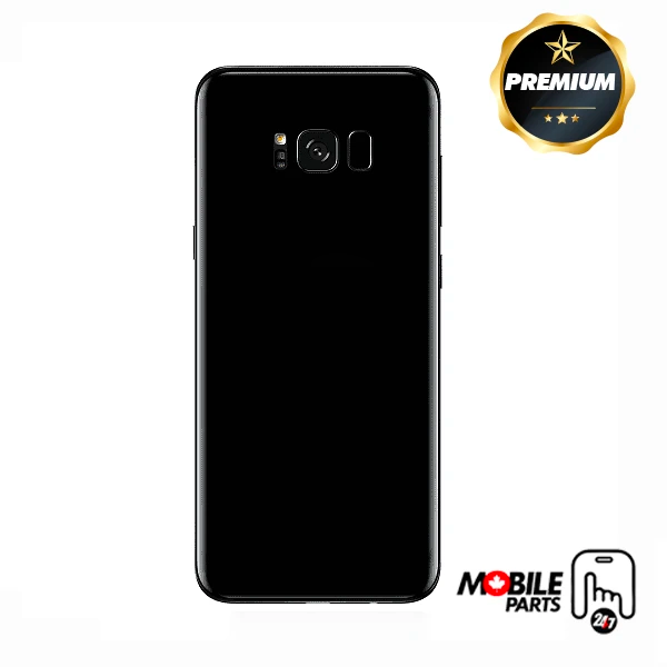 Samsung Galaxy S8 Back Cover with camera lens (Midnight Black)