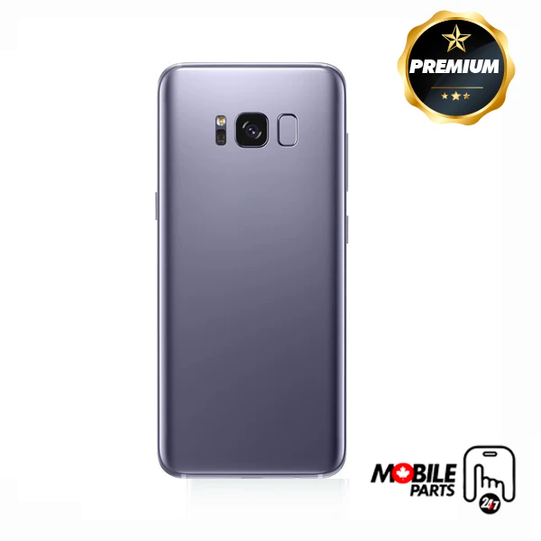 Samsung Galaxy S8 Back Cover with camera lens (Orchid Grey)