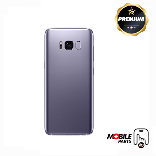 Samsung Galaxy S8 Plus Back Cover with camera lens (Orchid Grey)