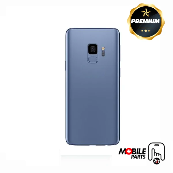 Samsung Galaxy S9 Back Cover with camera lens (Coral Blue)