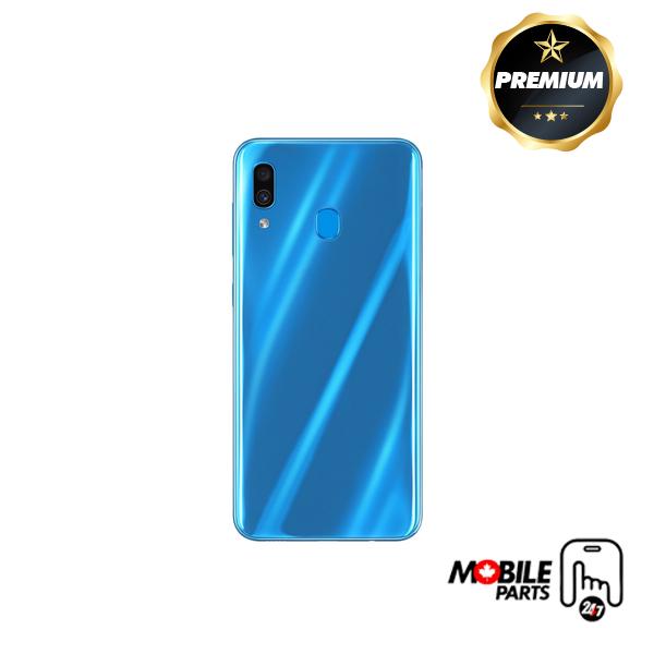 Samsung Galaxy A30 Back Cover with camera lens (Blue)