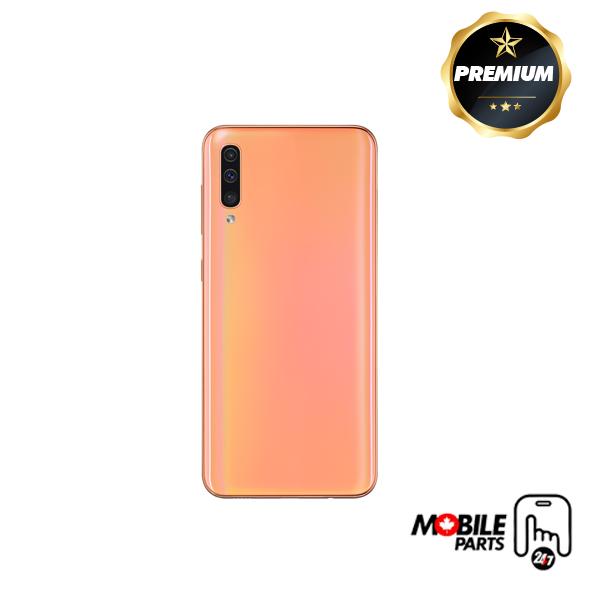 Samsung Galaxy A50 Back Cover with camera lens (Coral)