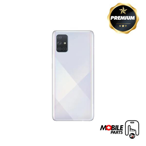 Samsung Galaxy A71 Back Cover with camera lens (Prism Silver)