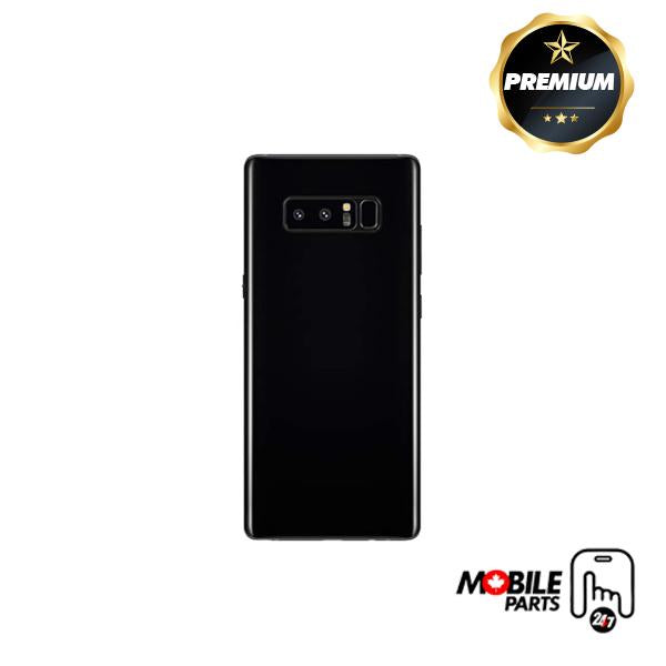 Samsung Galaxy Note 8 Back Cover with camera lens (Midnight Black)