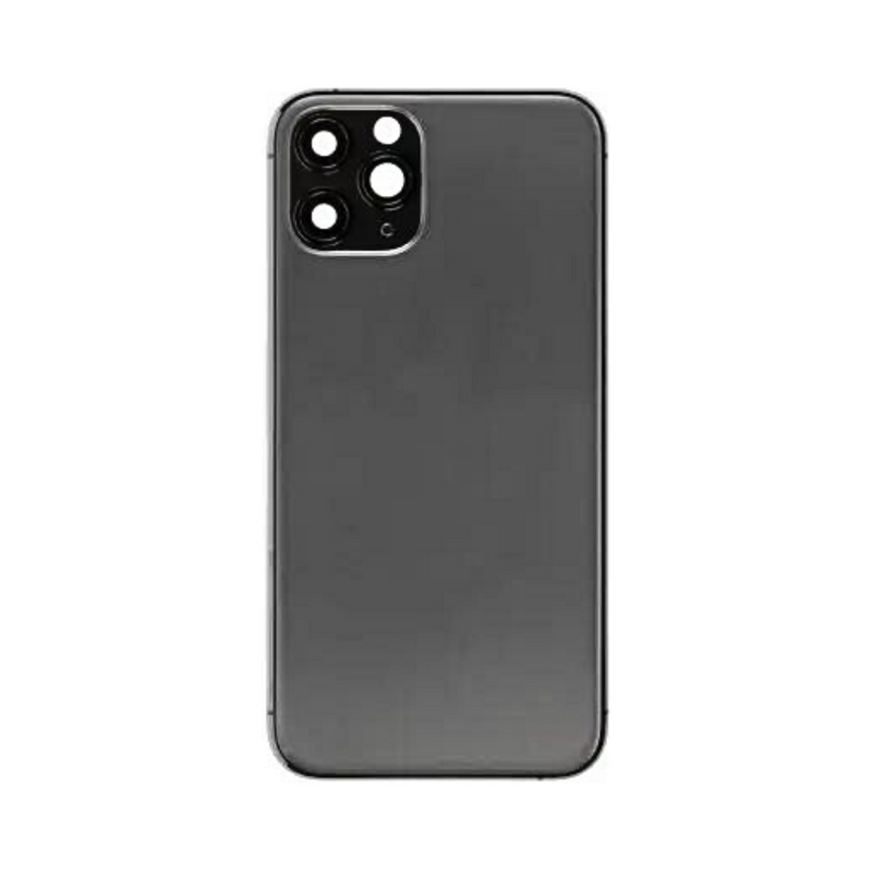OEM Pulled iPhone 11 Pro Housing (B Grade) with Small Parts Installed - Space Grey (with logo)