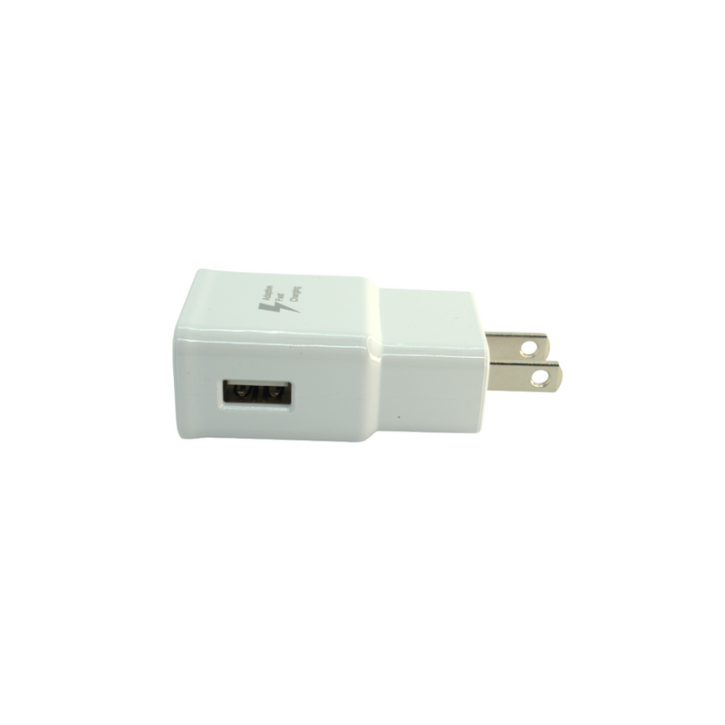 Charging Adapter USB-A compatible for Samsung (White)
