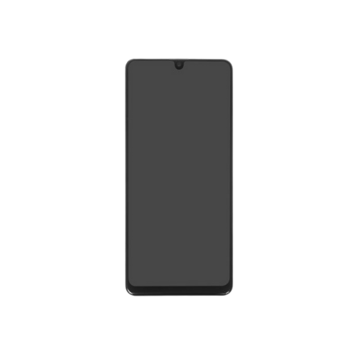 Samsung Galaxy A31 - OLED Assembly with Frame - Black (Glass Change)