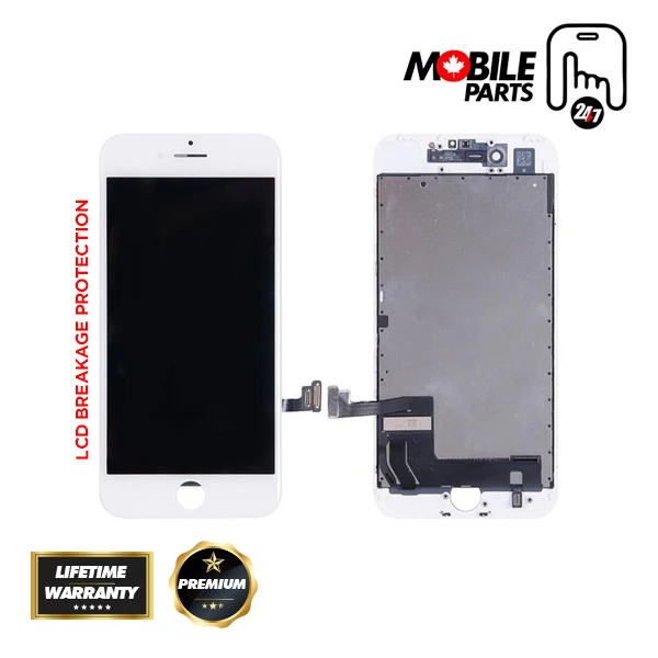 iPhone 7P LCD Assembly - Premium (White) - Mobile Parts 247