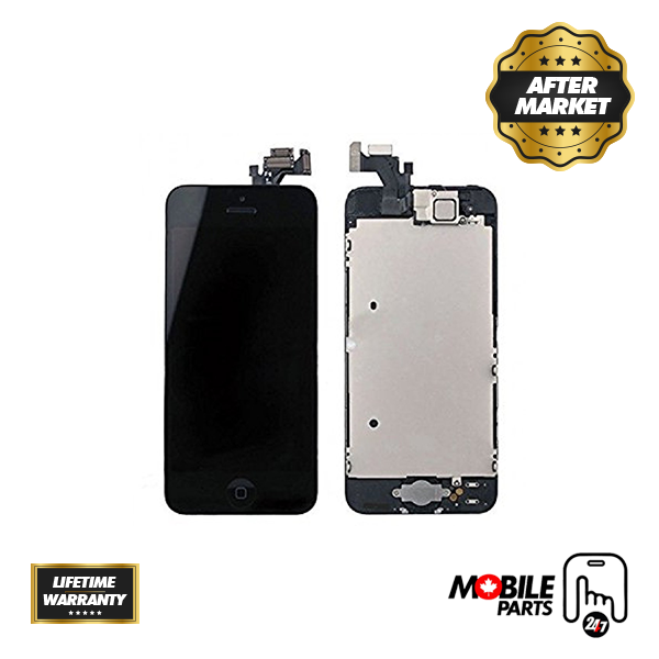 iPhone 5C LCD Assembly - Aftermarket (Black)