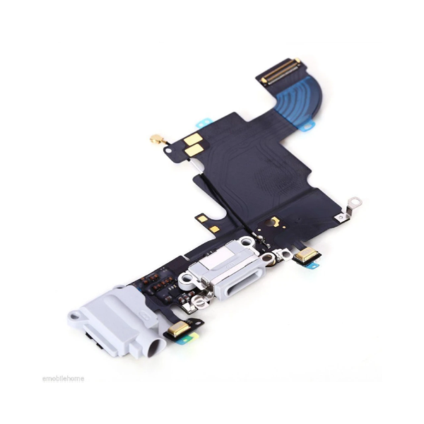 iPhone 6S Charging Port Flex - Aftermarket (White) - Mobile Parts 247
