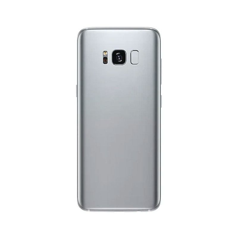 Samsung Galaxy S8 Plus Back Cover with camera lens (Arctic Silver)