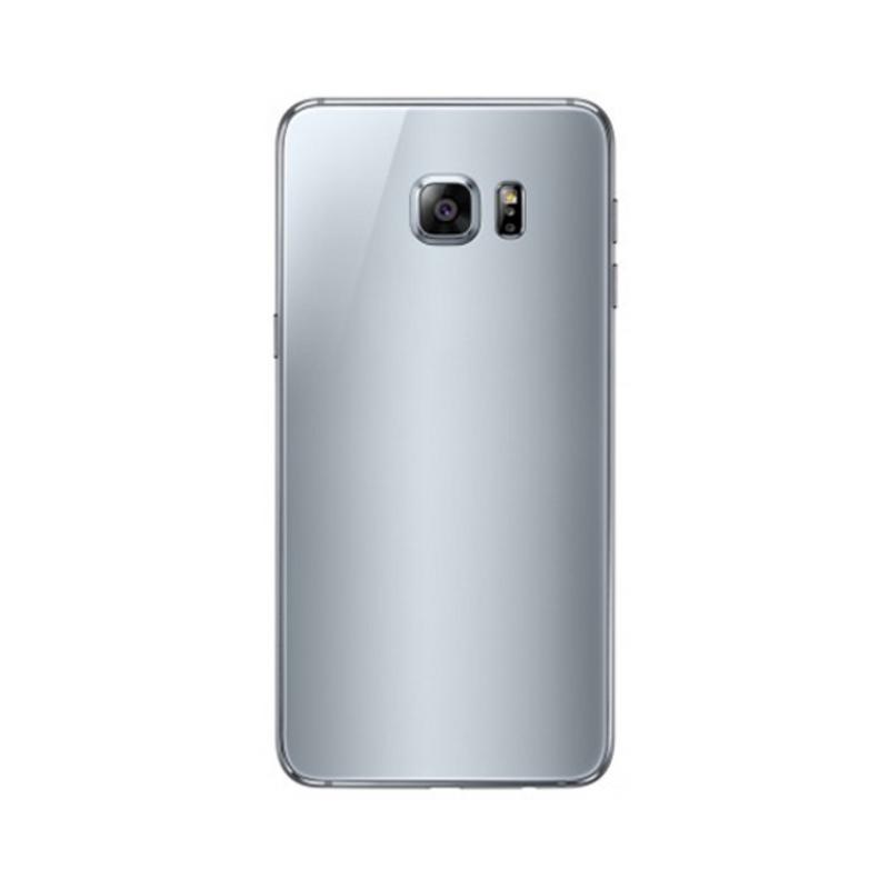 Samsung Galaxy S6 Edge Plus Back Cover with camera lens (Silver Titanium)