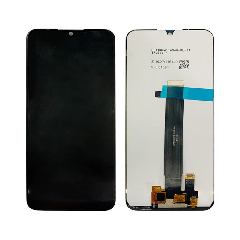 Motorola Moto E6 Plus LCD Assembly - Original without Frame (Black)