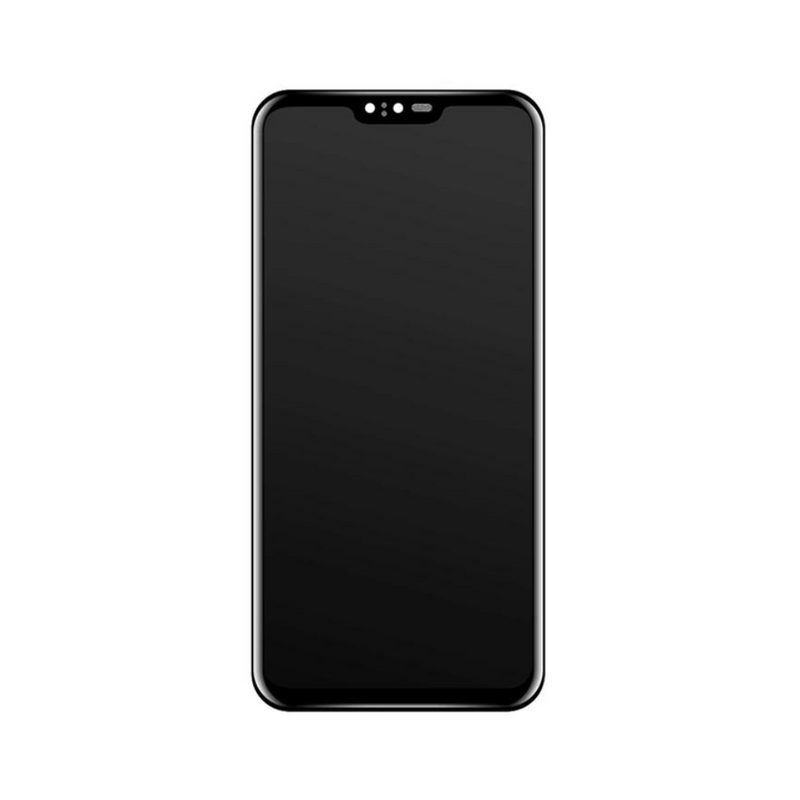 LG V40 LCD Assembly - Original with Frame (Black)