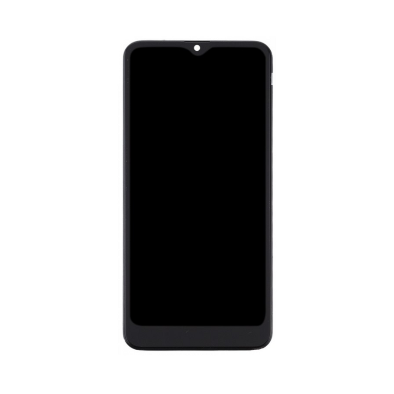 Samsung Galaxy A20 - OLED Screen Assembly with Frame Black (Service Pack)