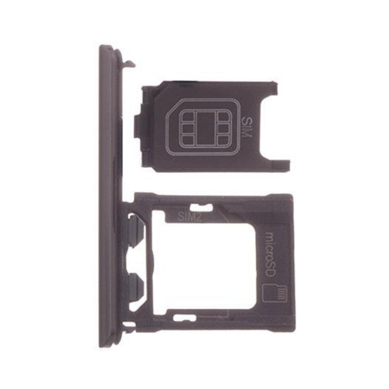 Sony Xperia XZ1 Sim Tray - Original (Black)