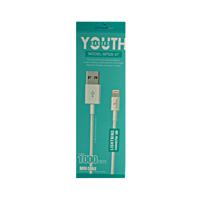 Sense6pro Lightning to USB-A Data Cable (Youth Series)