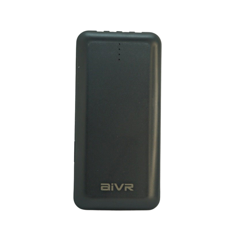 Power Bank with Charging Cables (Black)