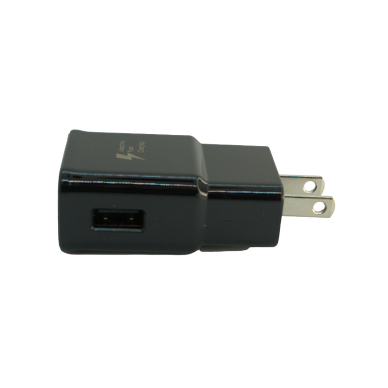 Charging Adapter USB-A compatible for Samsung (Black)