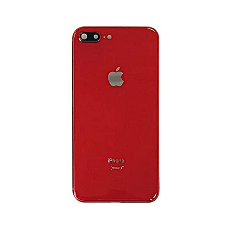 OEM Pulled iPhone 8P Housing (A Grade) with Small Parts Installed - Red (with logo)