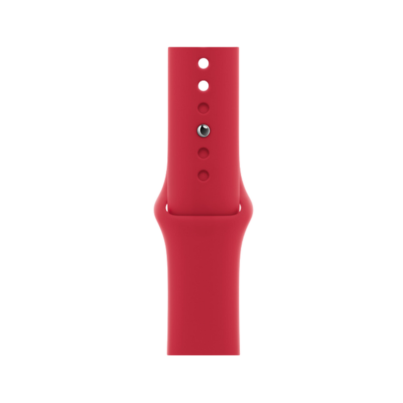 Apple Watch Series 7 Red Aluminum Case with Abyss Red Sport Band - 45mm