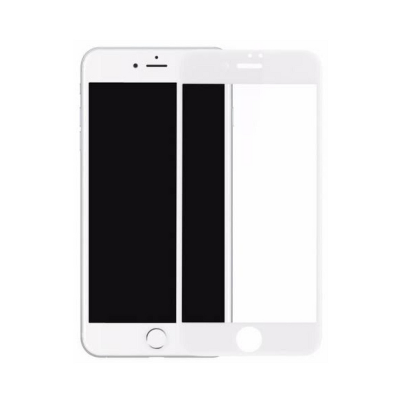 iPhone 7P - Tempered Glass (Super D / Full Glue) (White)