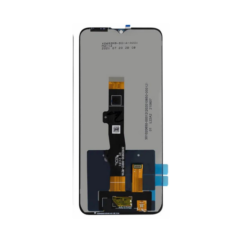 Motorola Moto E7 LCD Assembly - Original without Frame (Black)