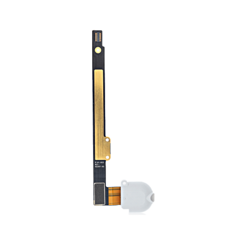 iPad 7 (4G) Headphone Jack with Flex Cable - Premium (White)