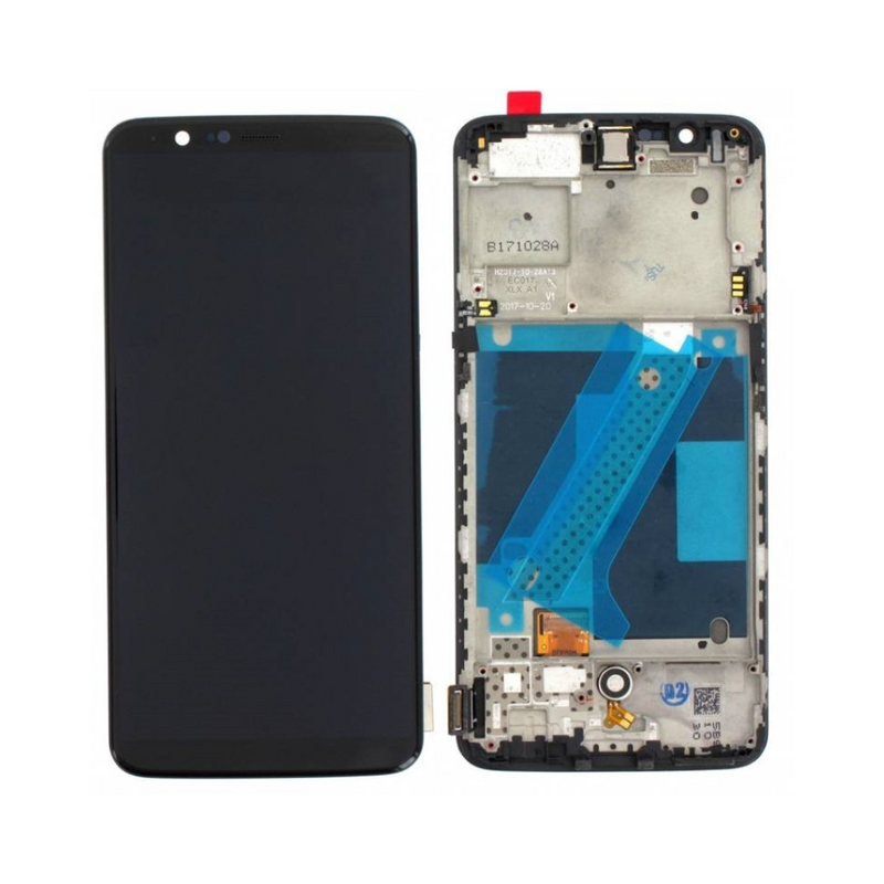 OnePlus 5T LCD Assembly - Original with Frame