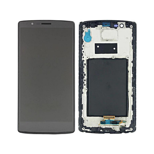 LG G4 LCD Assembly - Original with Frame (Black)