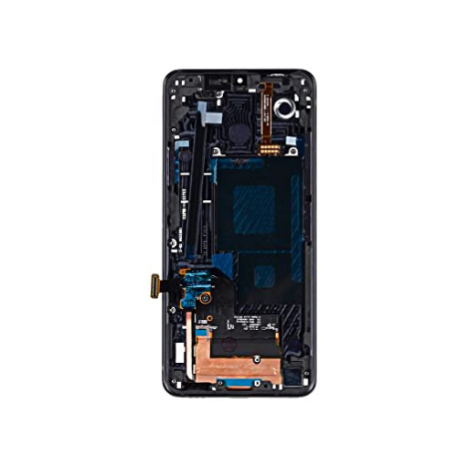 LG G7 ThinQ LCD Assembly - Original with Frame (Black)