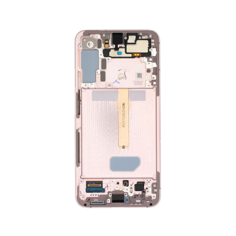 Samsung Galaxy S22 Plus 5G - OLED Screen Assembly with Frame Gold (Service Pack)