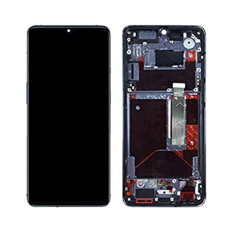 OnePlus 7T LCD Assembly - Original with Frame
