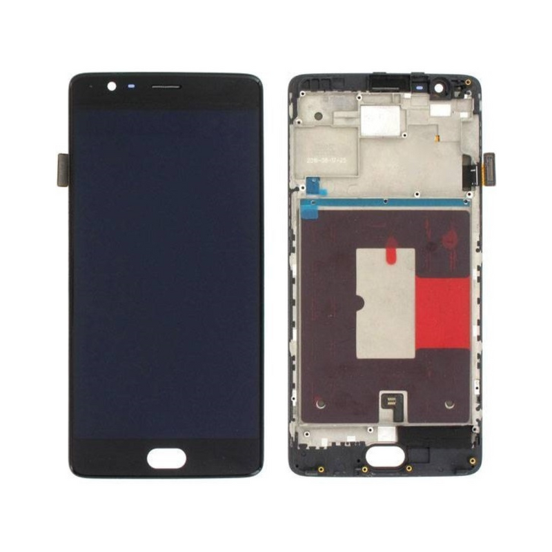OnePlus 3T LCD Assembly - Original with Frame