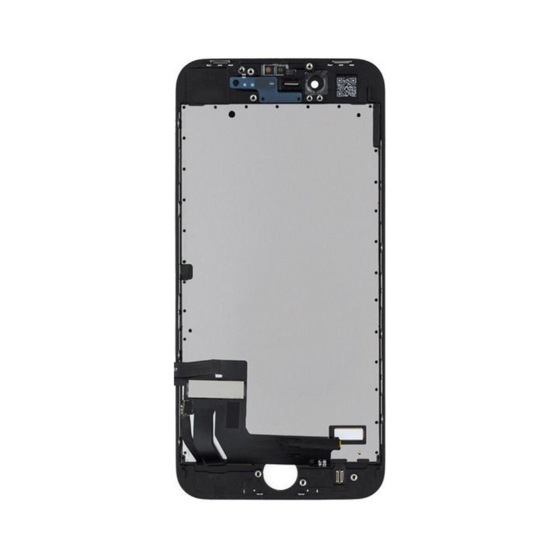 iPhone 8 LCD Assembly - Premium with Plate (Black)