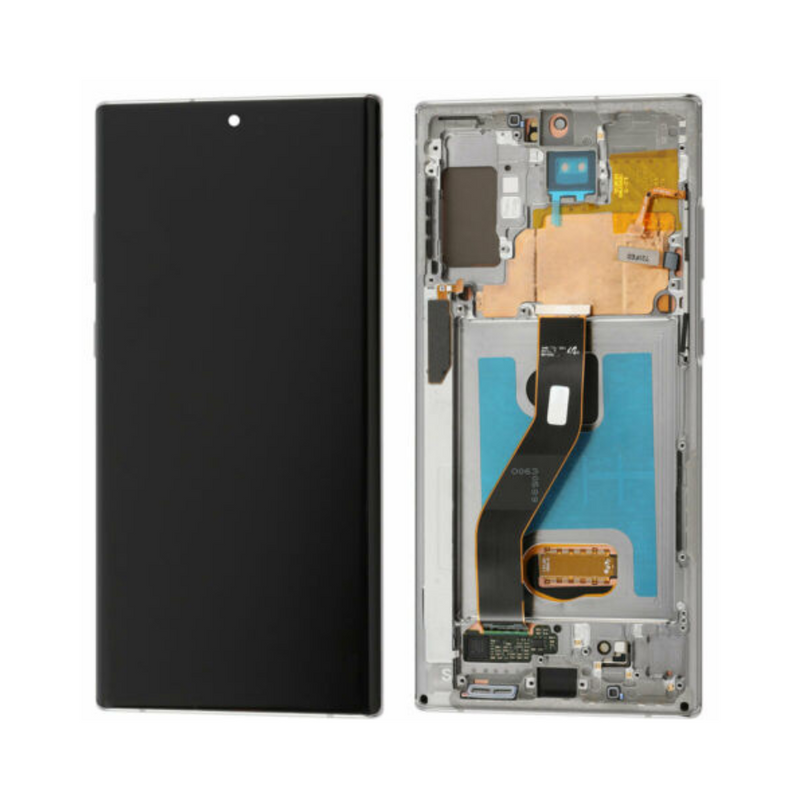 Samsung Galaxy Note 10 Plus - Original Pulled OLED Assembly with frame Aura Glow - (A Grade)