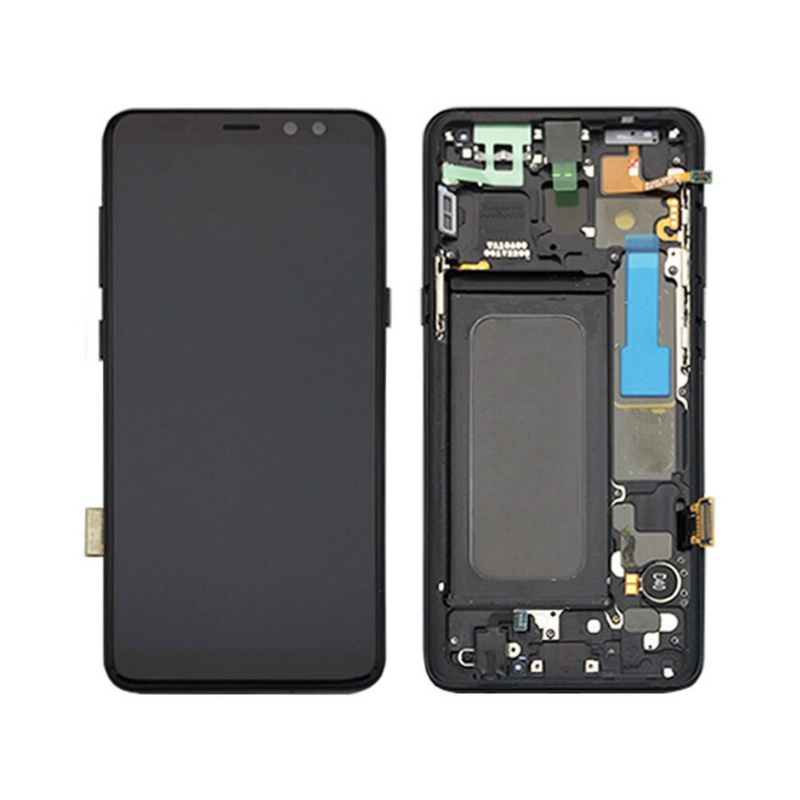 Samsung Galaxy A8 (A530) - Original LCD Assembly (All Colors) with Frame