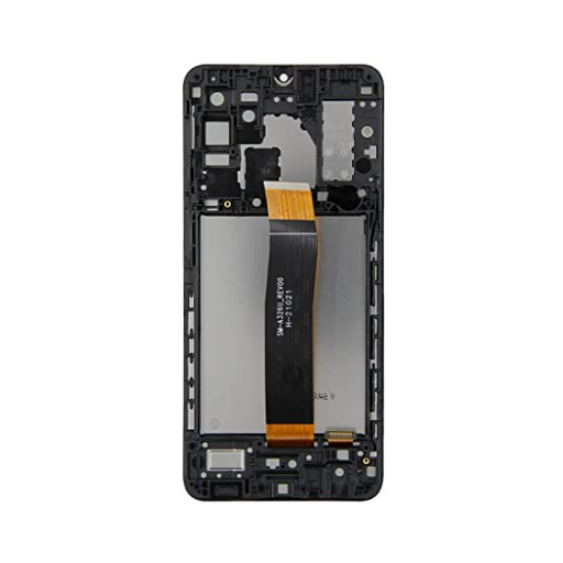 Samsung Galaxy A32 5G - OLED Screen Assembly with Frame Black (Service Pack)