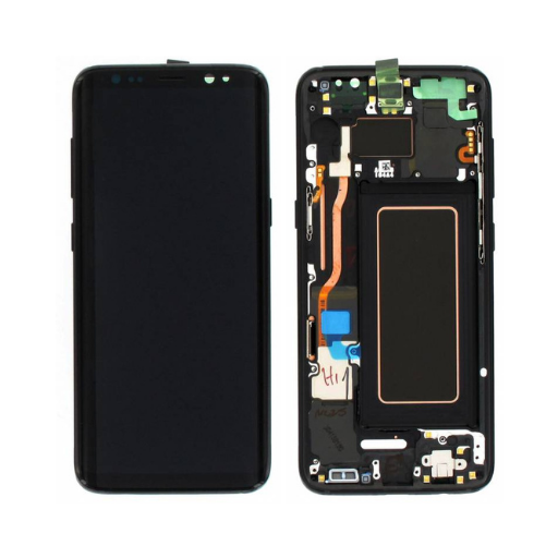 Samsung Galaxy S8 - Original Pulled OLED Assembly with frame (A Grade)