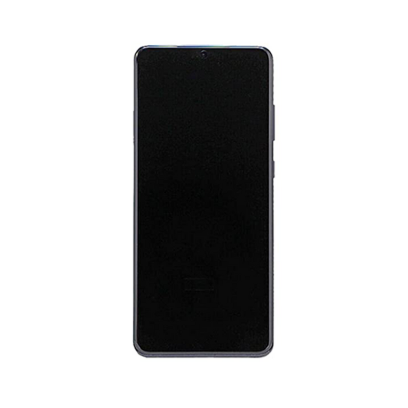 Samsung Galaxy S20 Plus 5G - OLED Screen Assembly with Frame Cosmic Black (Service Pack)