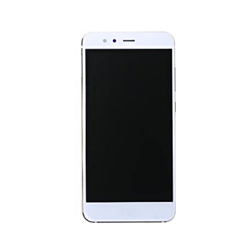 Huawei P10 Lite LCD Assembly - Original with Frame (White)