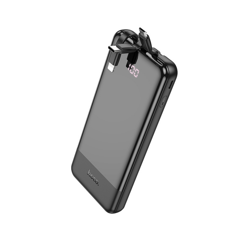 Hoco J114 Charger Power Bank with cable and digital display (10000mAh)