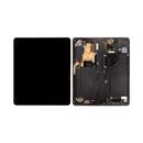 Samsung Galaxy Z Fold 5 - Original Pulled LCD Assembly with frame - Phantom Black (A-/B+ Grade)