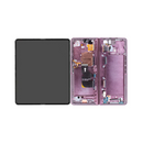 Samsung Galaxy Z Fold 4 - OLED Screen Assembly with Frame Burgundy (Service Pack)