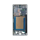 Samsung Galaxy S25 Ultra - OLED Assembly with frame (Glass Change) - Titanium Silver Blue