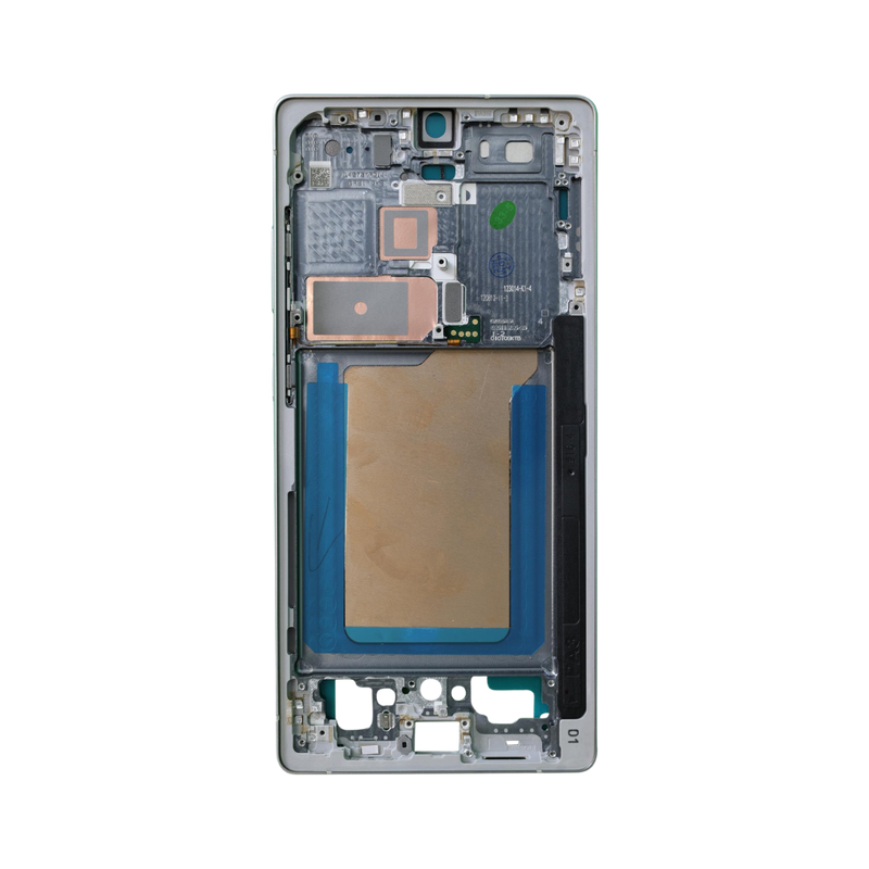 Samsung Galaxy S25 Ultra - OLED Assembly with frame (Glass Change) - Titanium Silver Blue