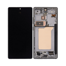 Samsung Galaxy S25 Ultra - OLED Assembly with Frame (Service Pack) - Titanium Jet Black