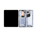 Samsung Galaxy Z Fold 5 - OLED Screen Assembly with Frame Ice Blue (Service Pack)