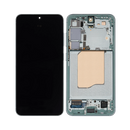 Samsung Galaxy S25 - OLED Assembly with frame (Glass Change) - Mint