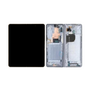 Samsung Galaxy Z Fold 5 - Original Pulled LCD Assembly with frame Icy Blue - (A Grade)